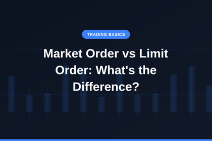Market order vs limit order — what's the difference