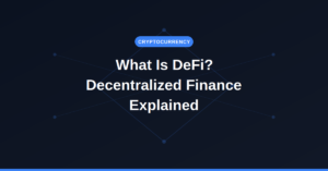 What is DeFi — decentralized finance explained